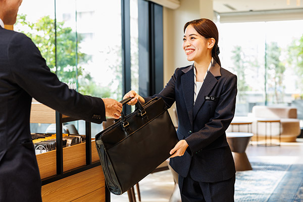 クロークサービス