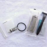 コットン・ヘアゴム・ヘアブラシ・レザー