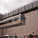 江ノ島からはモノレールで