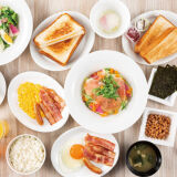 【朝食】2階レストラン