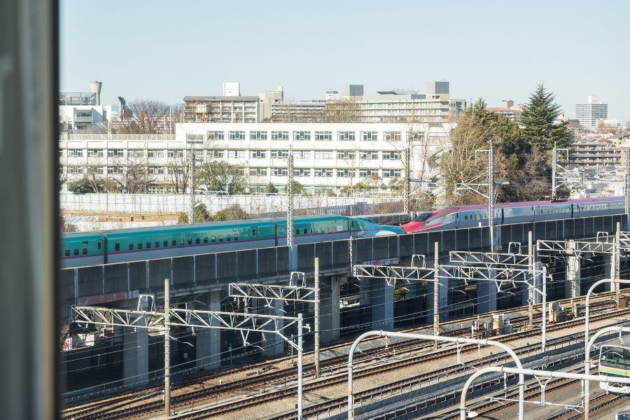 トレインビューを楽しむ
