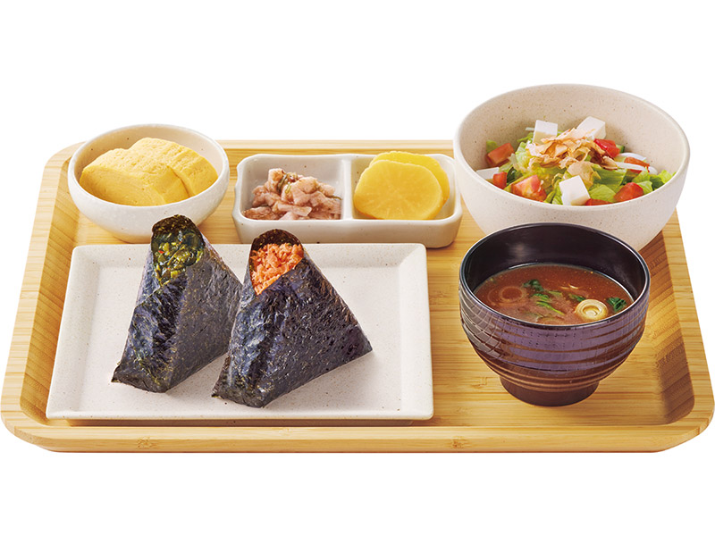 인기 메뉴인 일식 모닝