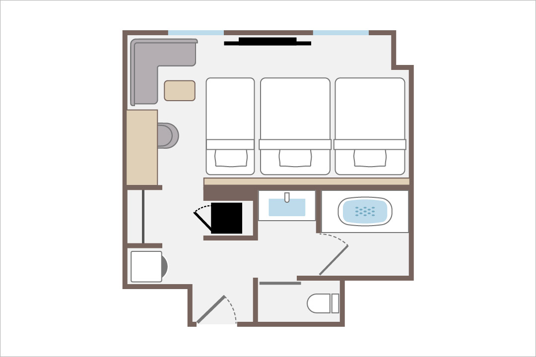 Deluxe Twin / Residential style