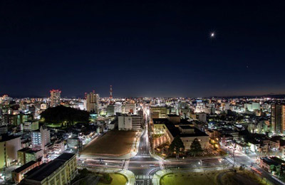栃木県庁15階展望ロビー