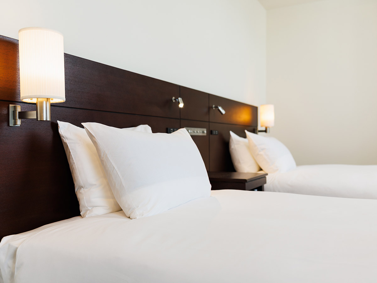 静かな環境でビジネス・観光の拠点に最適